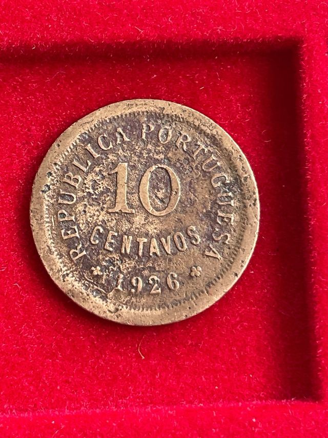 3 monedas antiguas portuguesas