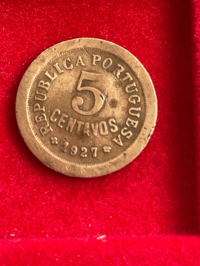 3 monedas antiguas portuguesas