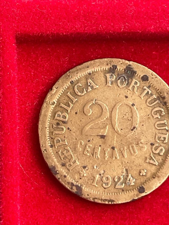 3 monedas antiguas portuguesas