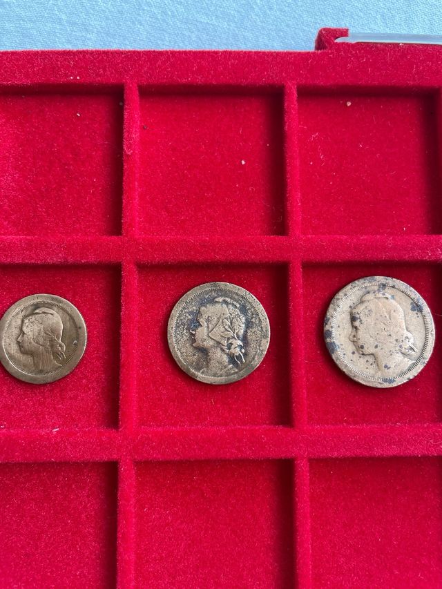 3 monedas antiguas portuguesas