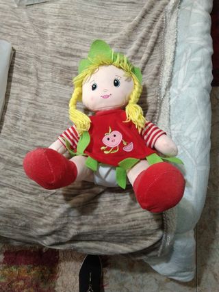 Muñeca de trapo fresita