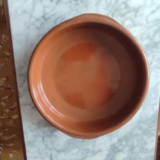 2 Bandejas barro refractario para horno