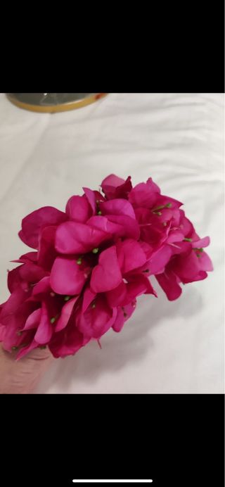 mantoncillo traje flamenca y flor