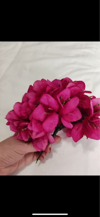 mantoncillo traje flamenca y flor