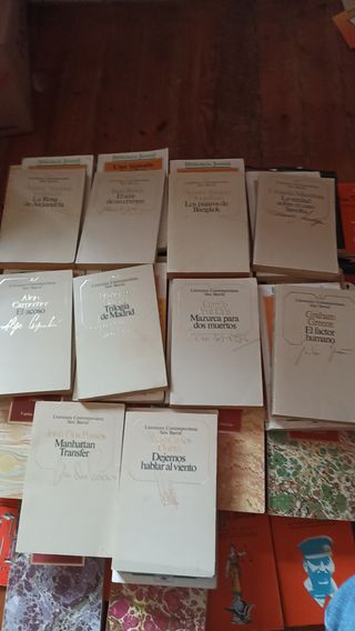 25 libros Literatura Contemporánea Seix Barral