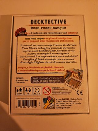 Decktective - Rose Rosso Sangue