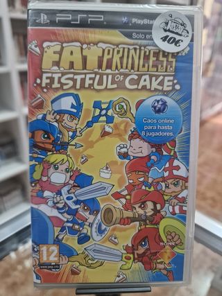 PSP Fat Princess Fistful of cake