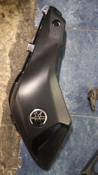 yamaha mt07 2015 ,lateral, estribo