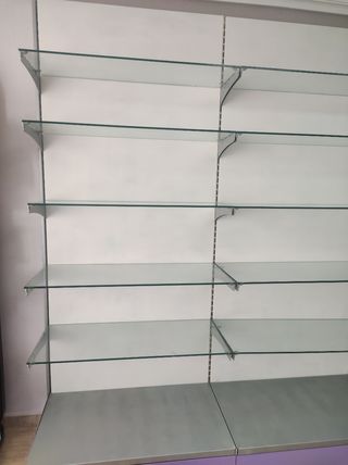 5 módulos Estanterías comercio