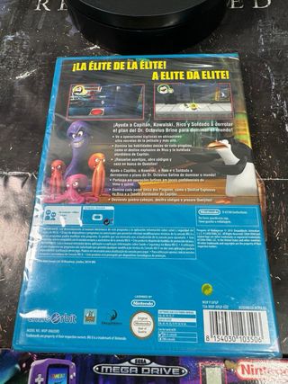 WII U LOS PINGÜINOS DE MADAGASCAR  pal 🇪🇸precintado