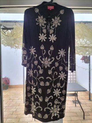 Vestido negro de fiesta