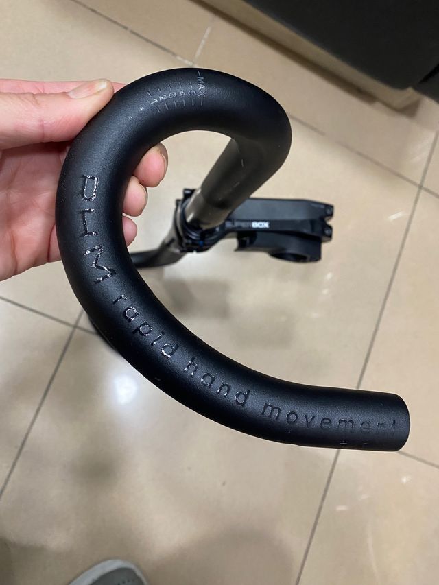 manillar y potencia bici carretera