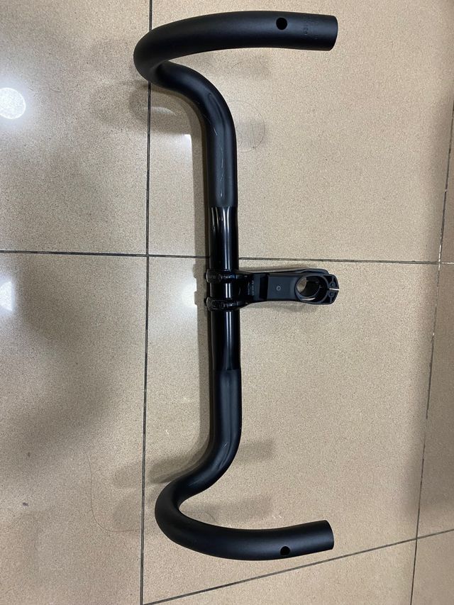 manillar y potencia bici carretera