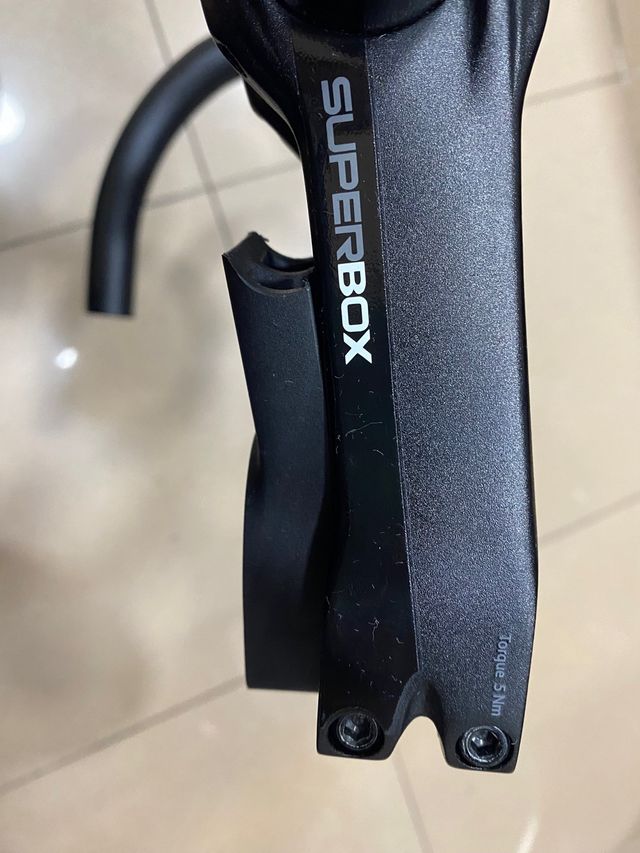 manillar y potencia bici carretera