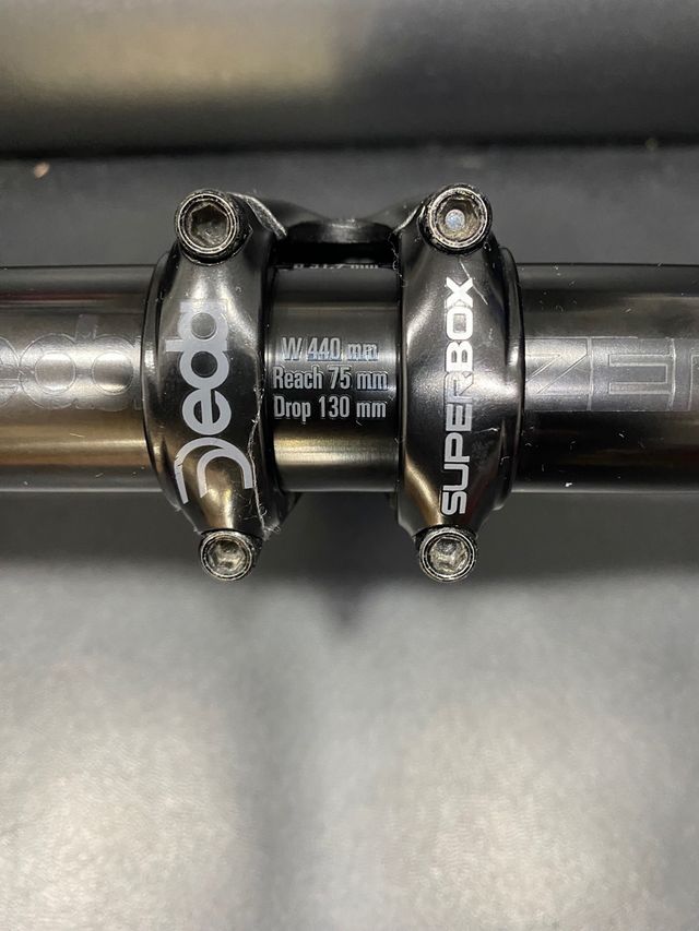 manillar y potencia bici carretera