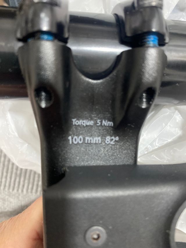 manillar y potencia bici carretera