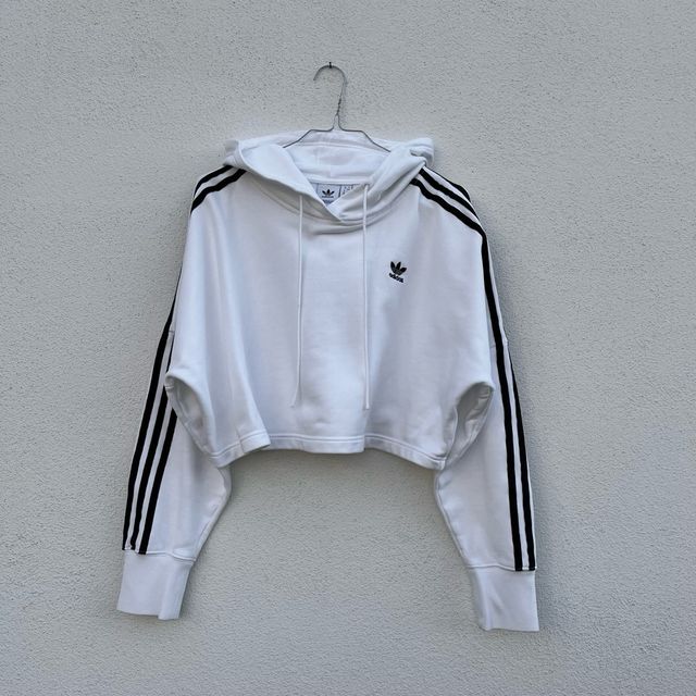 Felpa crop Adidas.