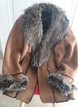 Chaquetón marrón