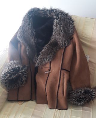 Chaquetón marrón