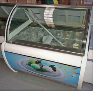 Vitrina de Helados 12 sabores