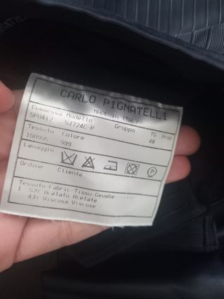 Traje ceremonia Carlo pignatelli