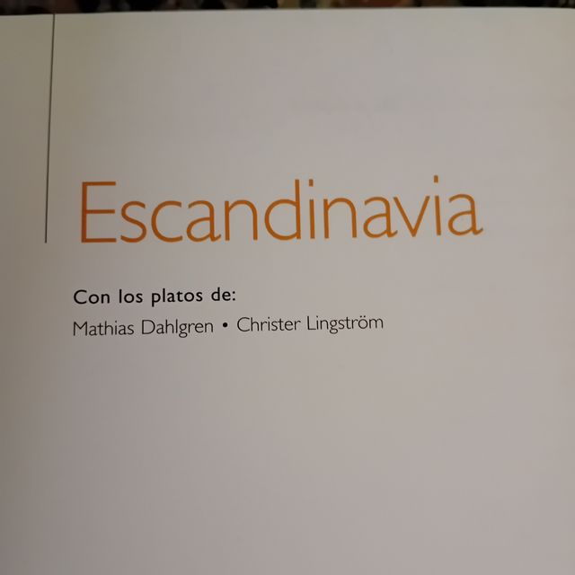Libro de Cocina Escandinavia