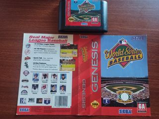 Juego Megadrive World Series Baseball