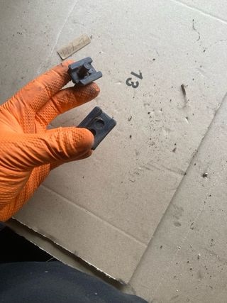 Grapas de carroceria para defensas de polo