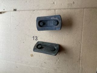 Grapas de carroceria para defensas de polo