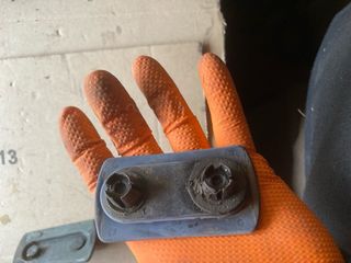 Grapas de carroceria para defensas de polo