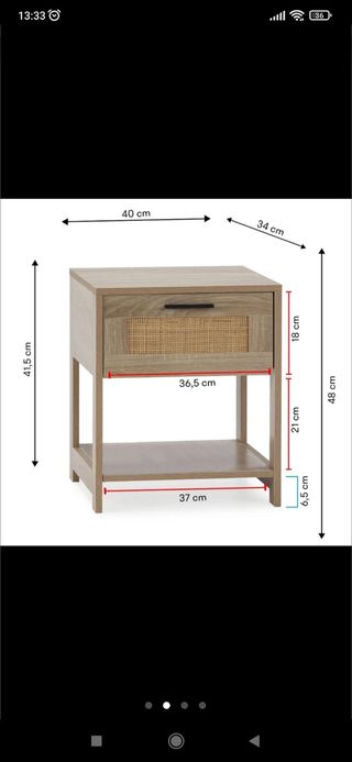 2 comodini Maison du Monde