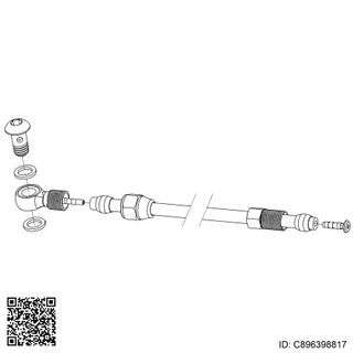 Kit reparación latiguillo cable freno di C896