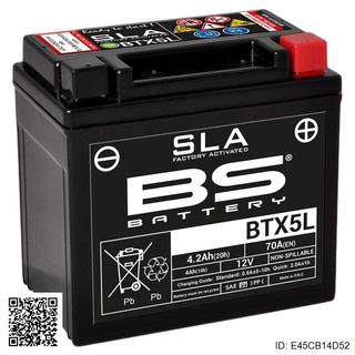 Batería de moto SLA Max BTX5L (FA) de AG E45C