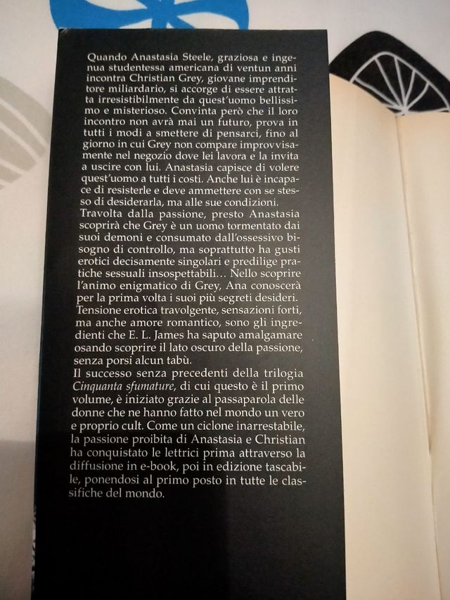 libro 50 sfumature di grigio