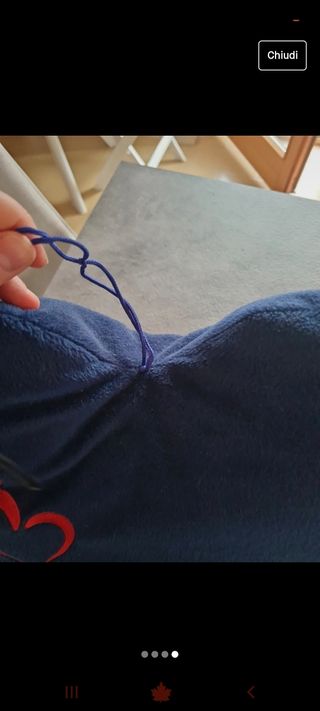 Cuore cuscino baci perugina