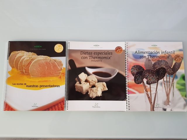 lote variado 11 libros cocina thermomix 