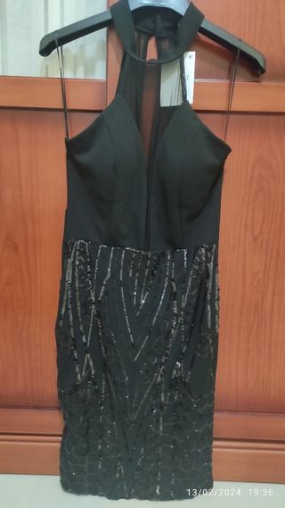 Vestido de fiesta negro