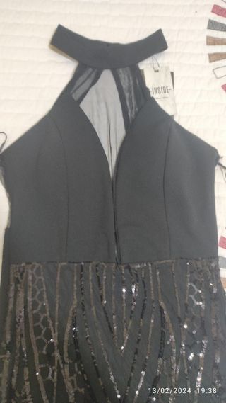 Vestido de fiesta negro