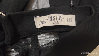 Vestido de fiesta negro