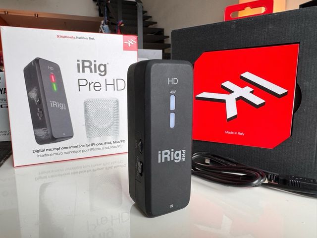 iRig Pre HD interfaz audio iOS Android