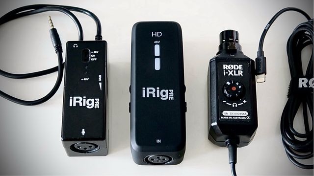 iRig Pre HD interfaz audio iOS Android