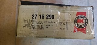 Zapatas de freno Alfa Romeo BMW