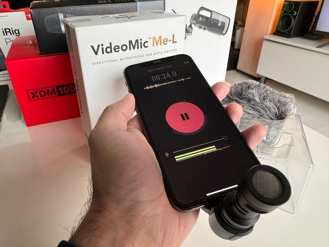 Micrófono iPhone Rode Videomic MeL