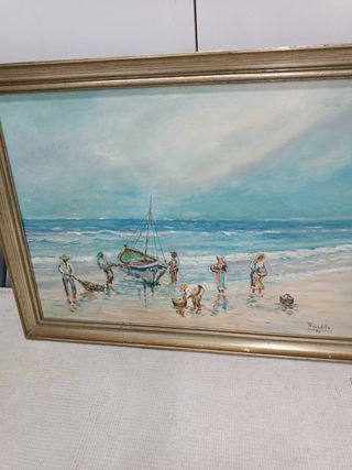 Cuadro Marina oleo 