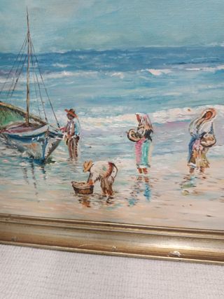 Cuadro Marina oleo 