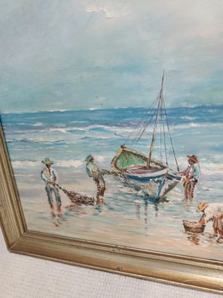 Cuadro Marina oleo 