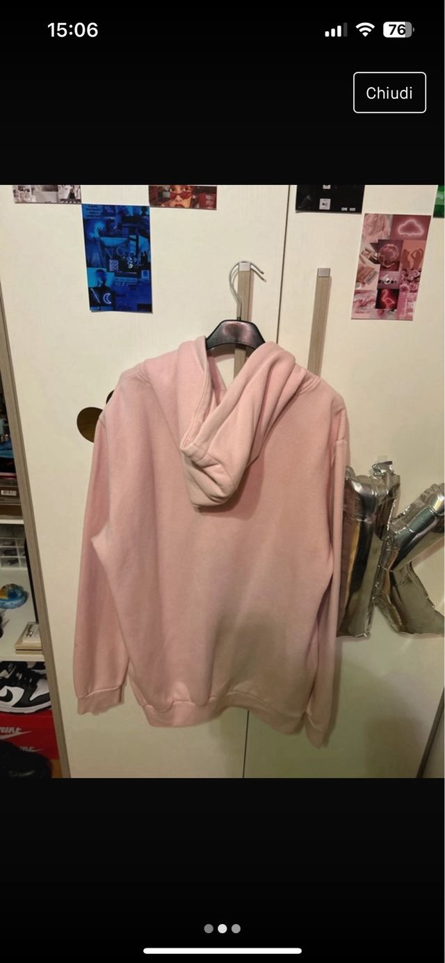 Felpa Bershka con cappuccio