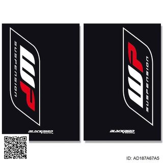Adhesivos de Horquilla WP Negro 5015W de AD18