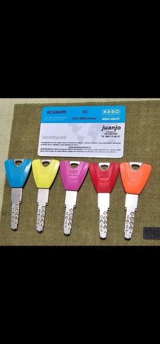 Cerradura + cerrojo de alta seguridad