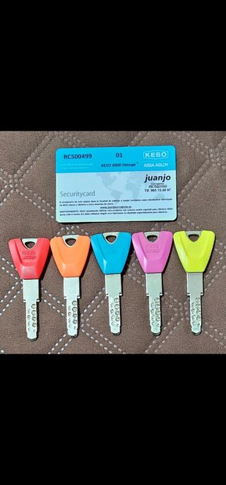 Cerradura + cerrojo de alta seguridad